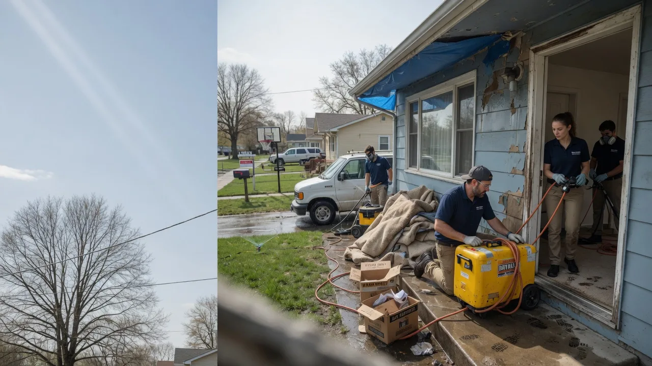 Basement Flood Cleanup in Cunningham, TX near me